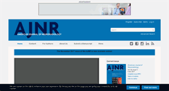 Desktop Screenshot of ajnr.org